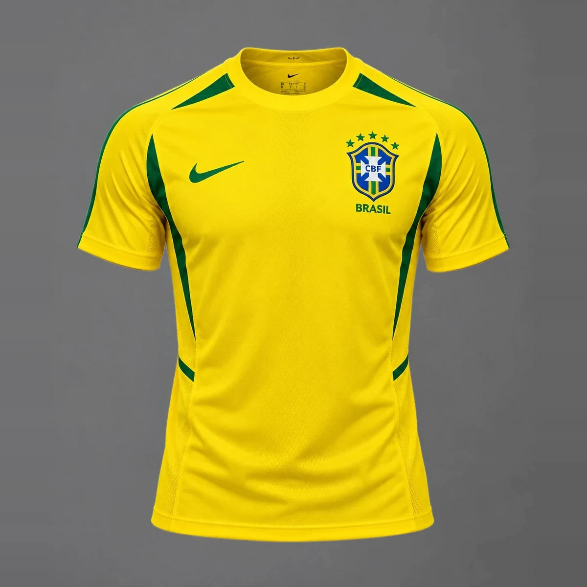 Brazil Home Shirt 2002 - World Cup edition