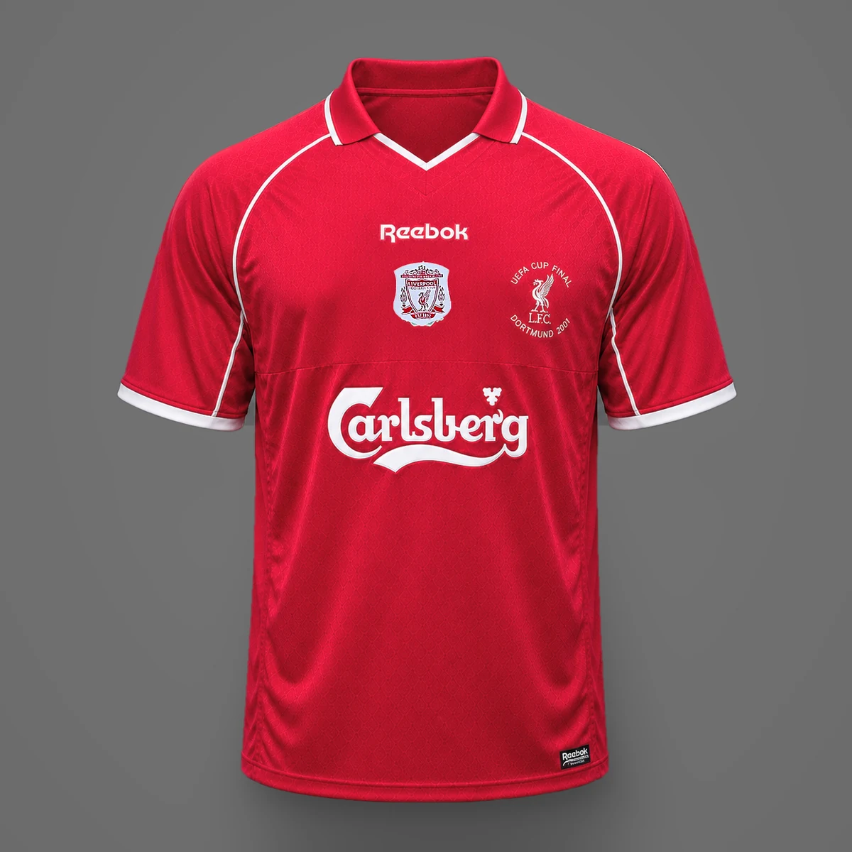 Liverpool Home Shirt 2000 - UEFA Cup Final edition
