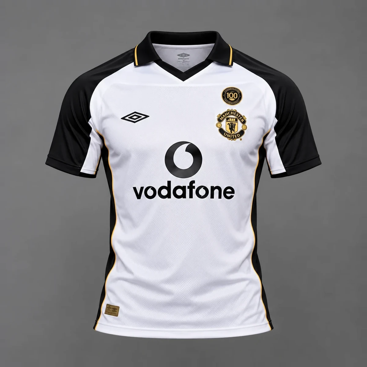 Manchester United Away Shirt 2001 - Centenary Reversible edition